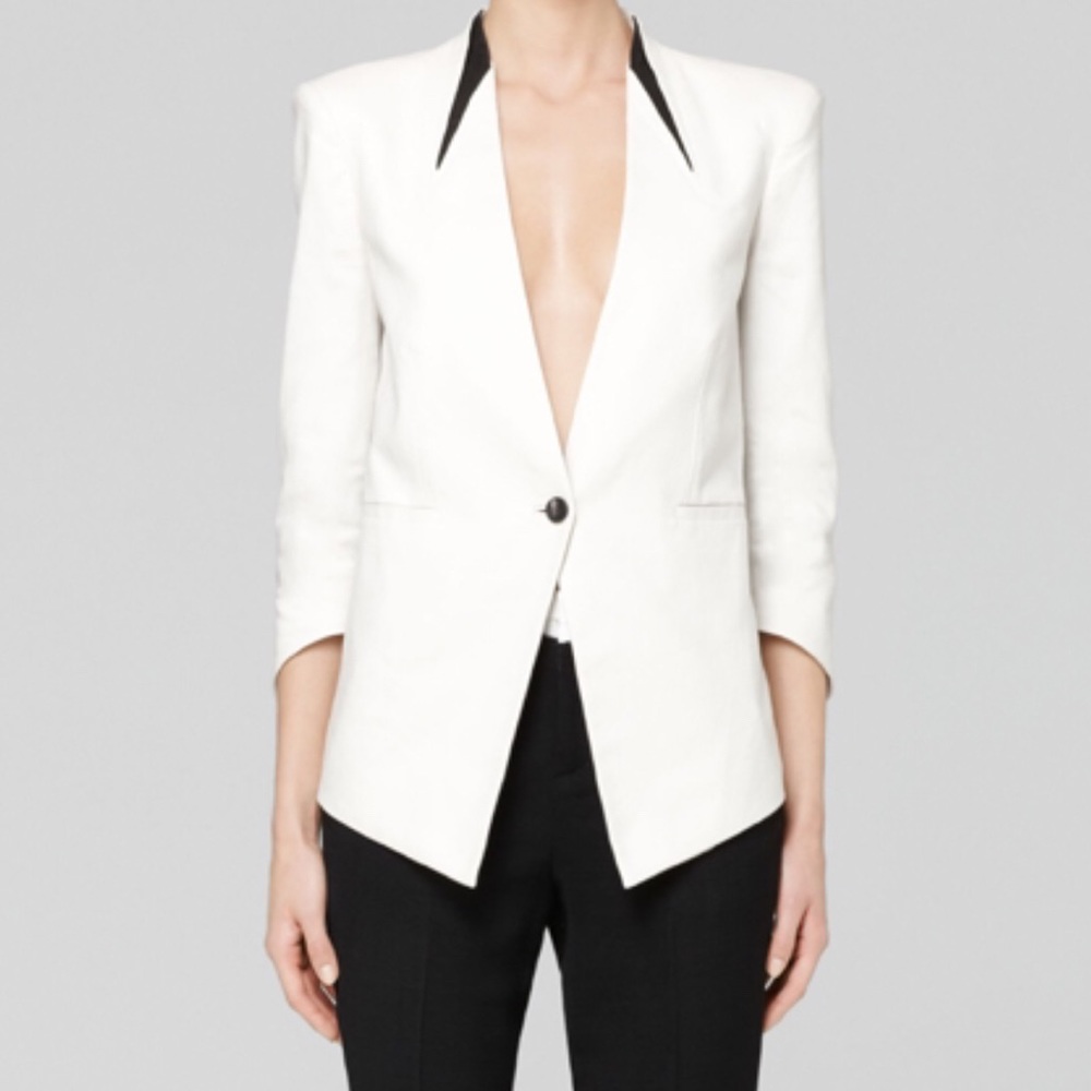 Helmut Lang Structured Tuxedo Blazer